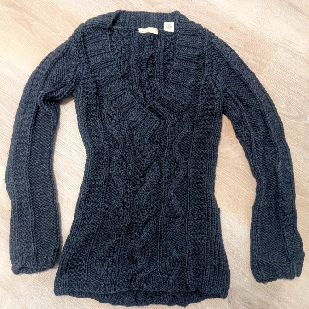 Anthropologie sleeping on snow sweater size medium